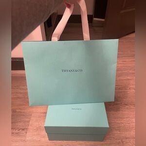NEW TIFFANY BLUE BOX AND BAG